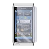 Amzer Super Clear Screen Protector with Cleaning Cloth for Nokia N8 - 2 Pac ....