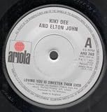 LOVING YOU IS SWEETER THAN EVER 7 INCH (7" 45) UK ARIOLA 1981