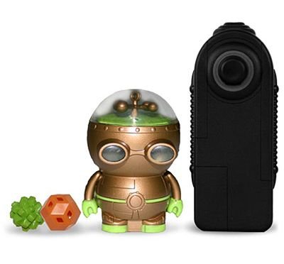 Zibits Mini RC Robot Helix Copper & Green Limited