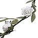 KINGSO Rose Flowers Branch Festival Wedding Garland Head Wreath Crown Floral Tool Adult Size