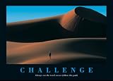 Challenge Motivational Poster Mountain Desert HUGE Path - 24