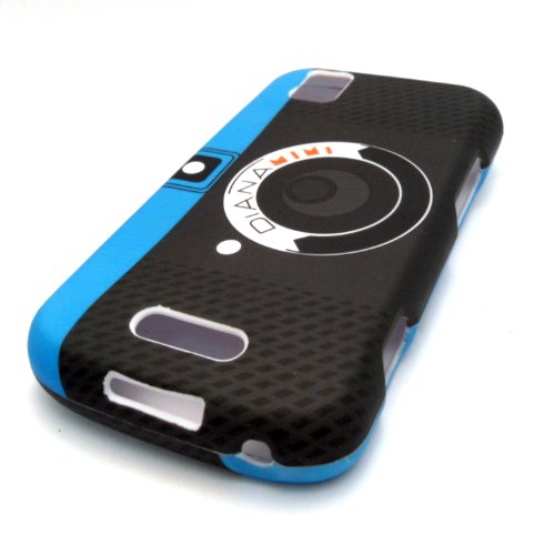 Motorola XPRT MB612 Lomo Lomography Diana Camera Design Abstract MATTE Hard Case Skin Cover Mobile Phone Protector Accessory