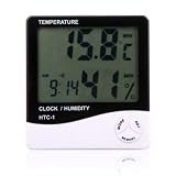 from Accenter Digital Lcd Temperature and Humidity Clock Alarm