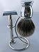 Parker 60R Safety Razor Shave Set - Includes Pure Badger Brush, Stand & Parker 60R Bu...