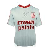John Barnes Signed Liverpool 1987-88 Away Shirt