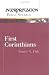 First Corinthians (Interpretation Bible Studies)