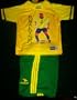BRAZIL BRASIL RONALDINHO SOCCER KIDS SET size: 4 - 6 - 8 - 10 & 12