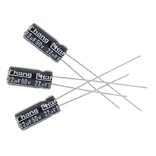 uxcell 20 x 50V 22uF 105C Radial Electrolytic Capacitor 5x11mm