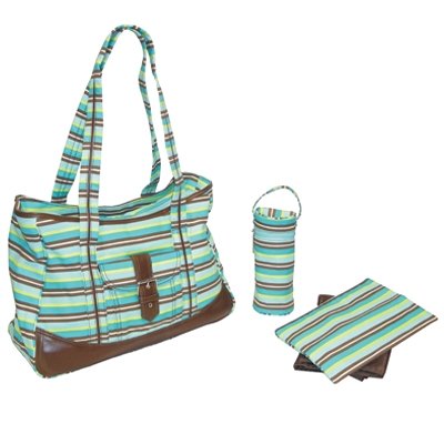 Week-Ender Bag - Chameleon Stripes Blue
