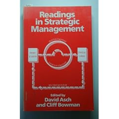 Readings in Strategic Management