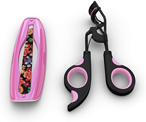 Eyelash Curler &amp; Free Tweezer and Mirror Set - Easily Get Long-lasting, Curvy Lashes - Pinch and Pain Free