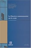 La directive communautaire sur la vente : Commentaire