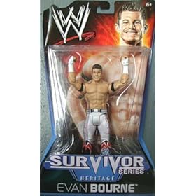  WWE Evan Bourne 2010 Survivor Series Figure - Heritage Series PPV #10