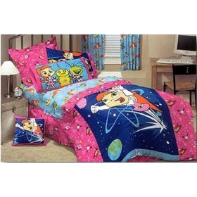 Atomic Betty twin comforter and sheet set