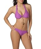 Baby Phat - Mock 2 Piece Halter w/ Scoop Bottom Set by Baby Phat