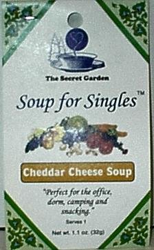 Cheddar Cheese Soup, 1.1 oz. by Secret Gardens