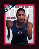 Marion Jones / TIME Cover: September 11, 2000, Framed Art Print by TIME Magazine