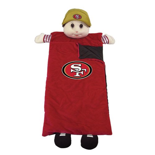 6' Children's NFL San Francisco 49ers Cozy Sleeping Bag
