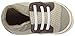 Robeez Boys' Trendy Trainer Slip-On, Taupe, 12-18 Months M US Infant