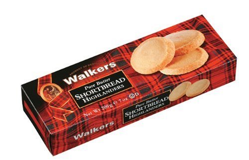 Walkers Shortbread Highlanders, 7-Ounce Boxes (Pack of 4)