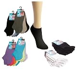Produkt-Bild: 10 Paar Sneakersocken Damen farbig