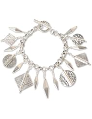 Silver charm bracelet, Festive Thailand