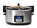 Elite Platinum MST-900VXD 8.5-Quart Stainless Steel Programmable Slow Cooker w/ Locking Lid, Black
