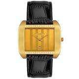 Christian Bernard Women's XT359ZFC Intimate Collection Black Leather Watch