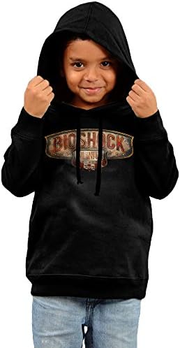 HoodStyle Unisex Toddler Hooded Sweatshirt Bioshock Hoodie Black