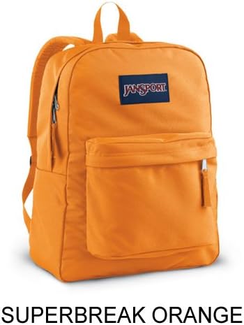 Jansport Backpack Multi-Color SO HOT! Superbreak and WASABI Laptop Bag BAG STYLE NO: superbreak_orange
