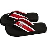 NHL New Jersey Devils Unisex Basic Flip Flop - Red (X-Small)