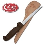 Case Cutlery 9 in. Fillet, Leather Sheath