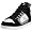Black/Metallic Silver