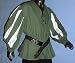 LANDSKNECHTHEMD MITTELALTER KNECHT LARP HEMD Gr.M-XXL - 1440 grün / weiss