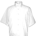 Men's Short Sleeve White Dress Shirt