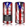 Puerto Rican Flag Design VERTICAL CAMERA Original Pearl 8110/ Pearl 8100 Cell Phone Protective Skin Decal Sticker