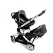 Hauck Duett Tandem In-Line Double Baby Pushchair (Black)