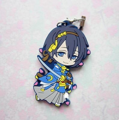Key Chain Key Ring Cellphone Charm Cellphone Chain for Anime Touken Ranbu Online Mikazuki Munechika