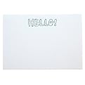Egg Press Letterpress Printed Cards - "Balloon Hello" (Set of 16)