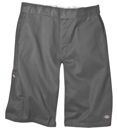 Dickies Men's Big and Tall 13 Loose Fit Multi-Pocket Work Short, Charcoal, W52