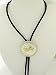 German Silver Bullrider Bolo Tie