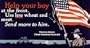 Help Your Boy, Use Less Wheat World War I Poster Photograph - Beautiful 16"x20" Photographic Print from the Library of Congress Collection