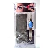 Trend Tweeze LED Lighted Tweezer Blue Stainless Steel G3 LED Lighted Precision Tweezers 