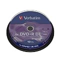 Verbatim 43666 8x DVD+R Dual Layer 8.5GB (Spindle Pack of 10)