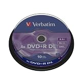 Verbatim DVD+R / 8.5 GB / 8x / 10er CakeBox / DLvon "Verbatim"
