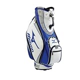 Mizuno Staff Tour Bag 9″ Blue/White Golf 5-way top 2010