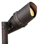 Kichler Lighting 15397BBR Architectural Grade 12-Volt Low Voltage Adjustable Accent Light, Bronzed Brass