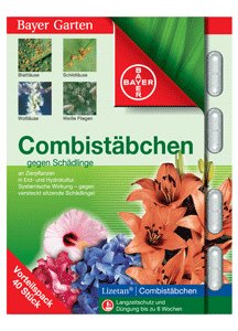 Bayer Garten Combistäbchen gegen Schädlinge an Zierpflanzen, 40er