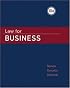 Law for Business