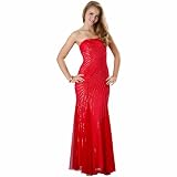 Formal Evening Gown. Stretch Satin Dress with Sheer Keyhole for Prom, Party, Wedding by Sean Collection (70178)